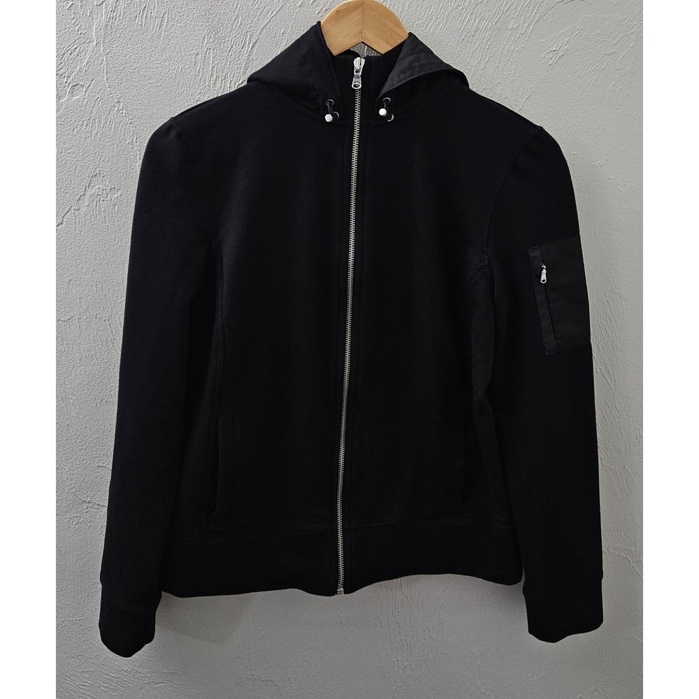 Lauren Active Ralph Lauren Full Zip Hoodie Jacket Women's Size Medium Black LRL